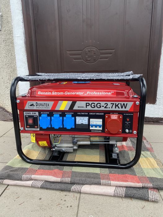 Doratex Оригинал генератор бензогенератор 2.7 кВт с чеком и гарантией