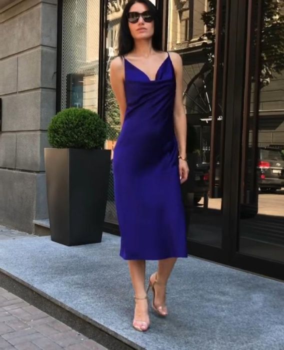 Шелковое платье р.s