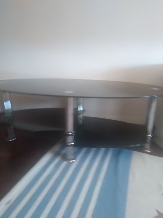 Mesa de sala de vidro