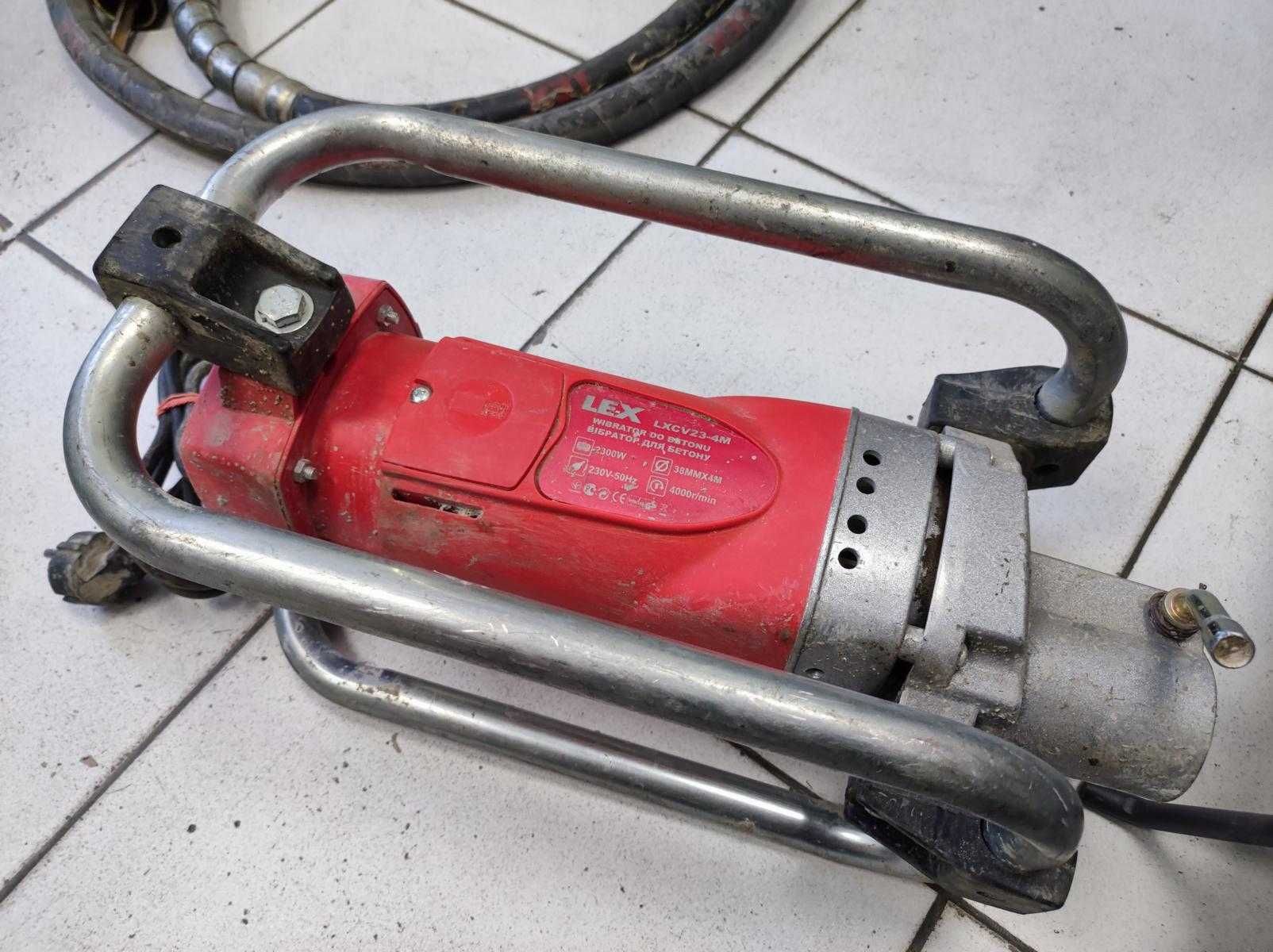 Wibrator do betonu LEX LXCV23 4M