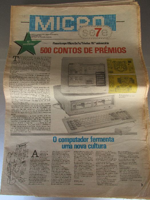 Micros Se7e - Colecção "quase" completa - - - - -Jornal de Informática