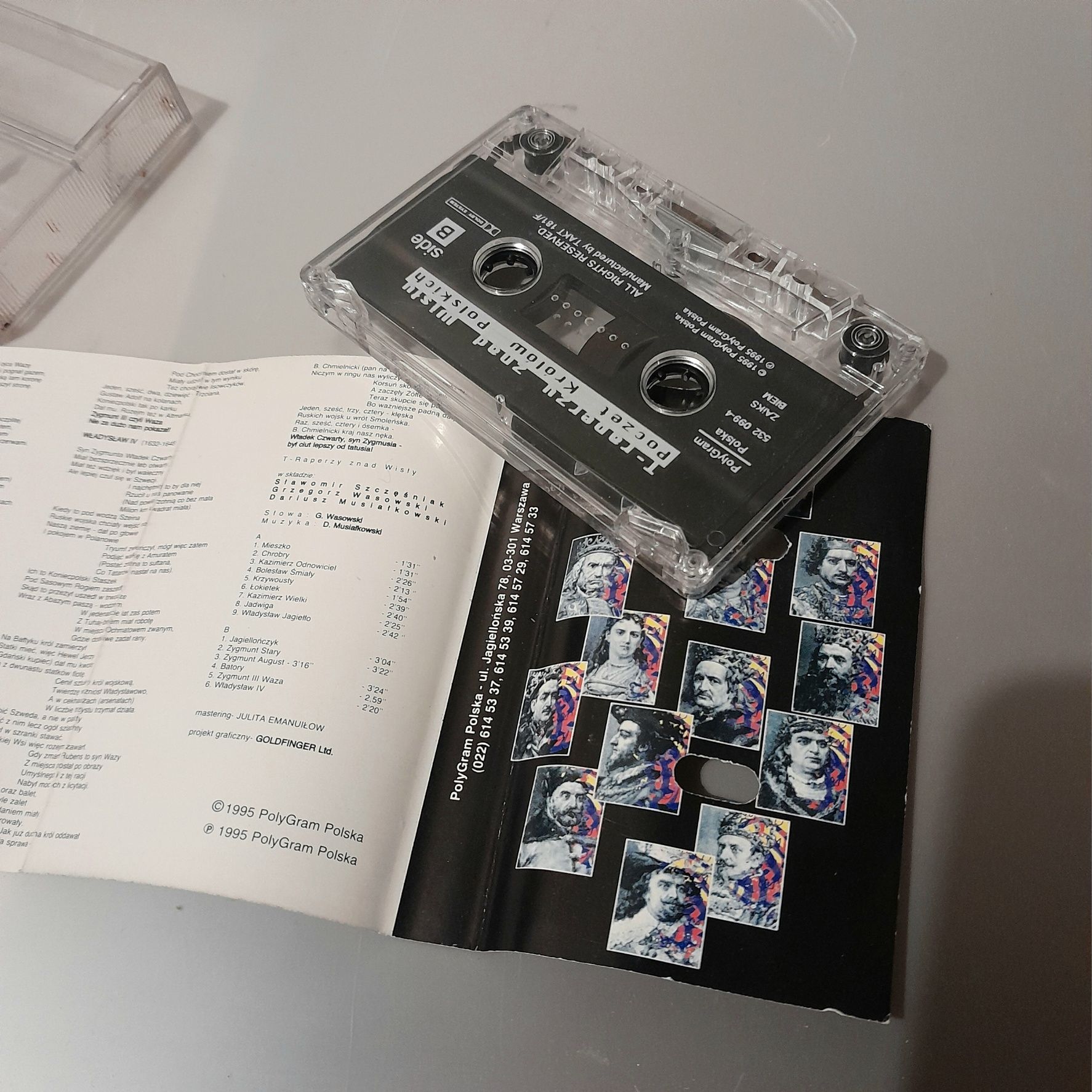 T-Raperzy znad Wisły - Poczet królów polskich/ 1995r.