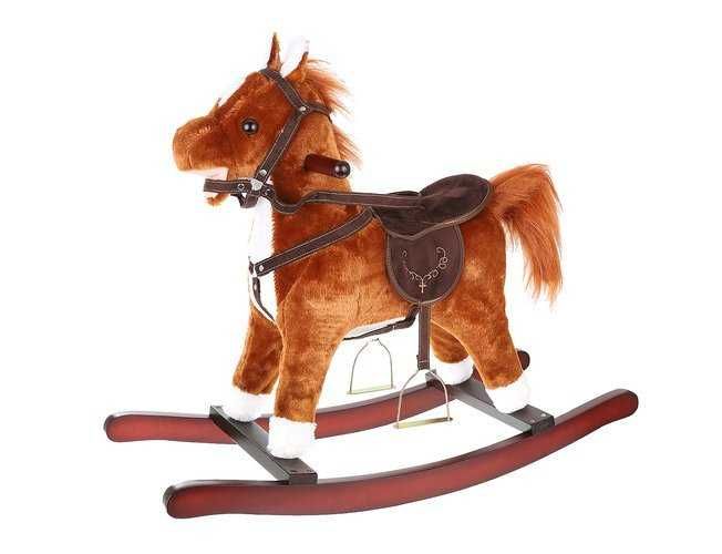 Koń duży na biegunach - ineraktywny