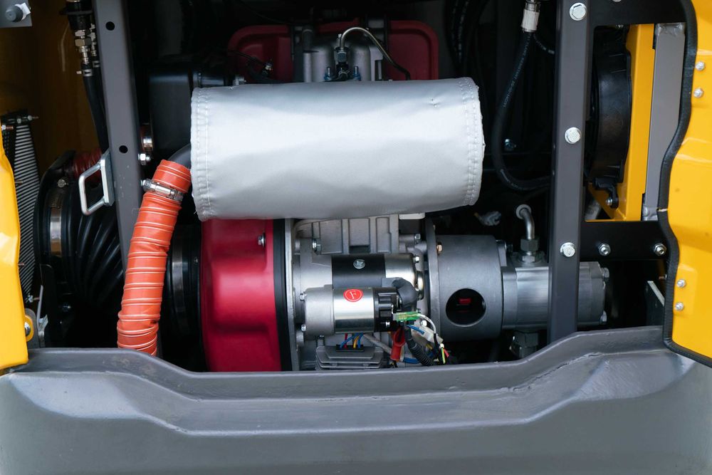 Mini Koparka Berger Kraus BK1000JS JOYSTICK skrętne ramie z łyżka 380m