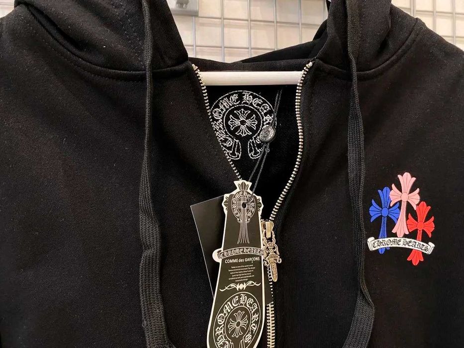 Зип худи Chrome Hearts