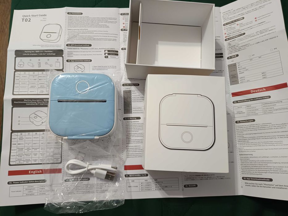 Phomemo T02 mini drukarka