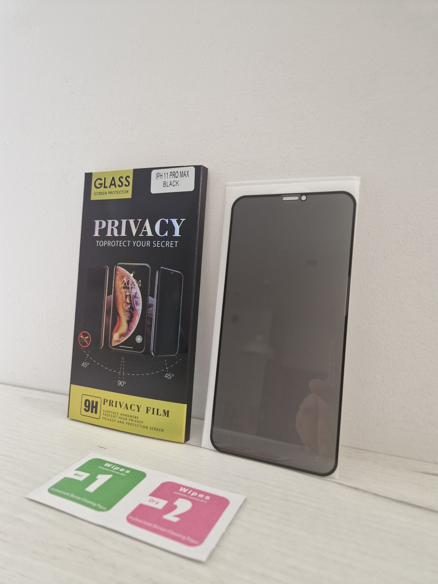 Hartowane szkło Privacy Glass do IPHONE 11 PRO MAX