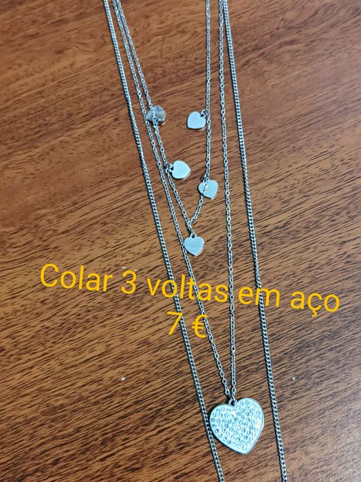 Bijuteria e em aço .artigos NOVOS