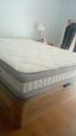 Colchão de casal 150/195 cm/altura 25 cm, viscografeno