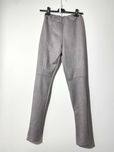 NOWE spodnie szare S 36 a'la zamsz tregginsy legginsy rurki slim fit