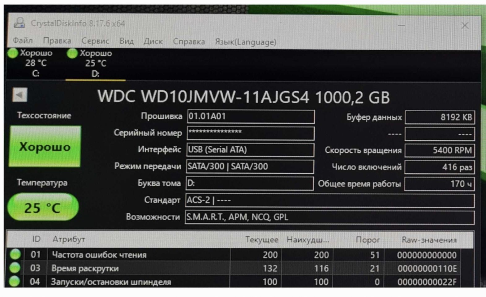 Зовнішня кишеня 2.5" WD Essentials 1.0 Tb USB 3.0