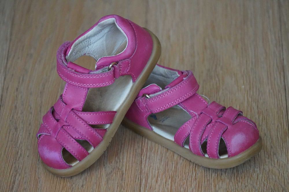 Sandały dziewczęce Bobux I-Walk Cross Jump Pink rozmiar 23