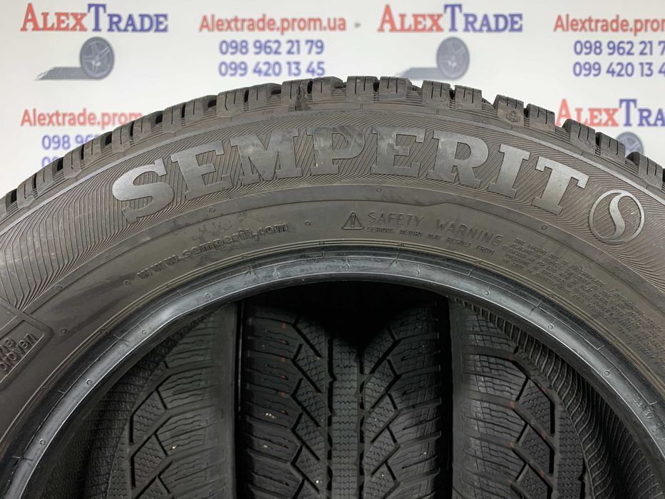 4 шт. 205/60 R16 Semperit Master-Grip 2 зимові шини б/у, 8 мм