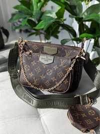 Сумка клатч Louis Vuitton 3 в 1