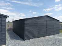 Garaż blaszany l/ hala garażowa panel poziomy 6x6