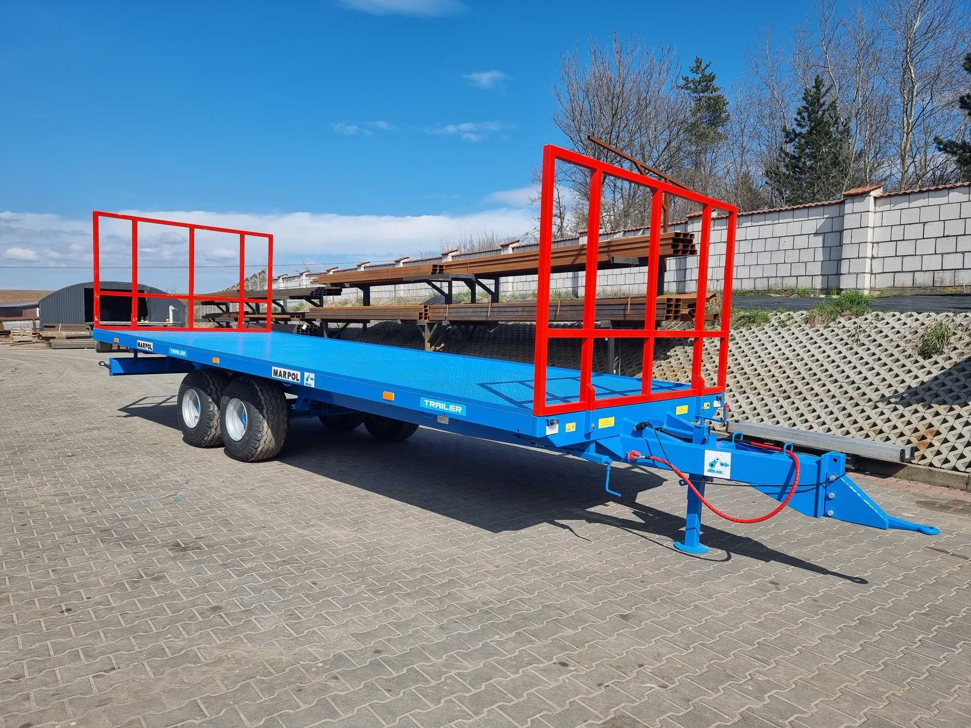 MARPOL -TRAILER Platforma tandem 8  ton