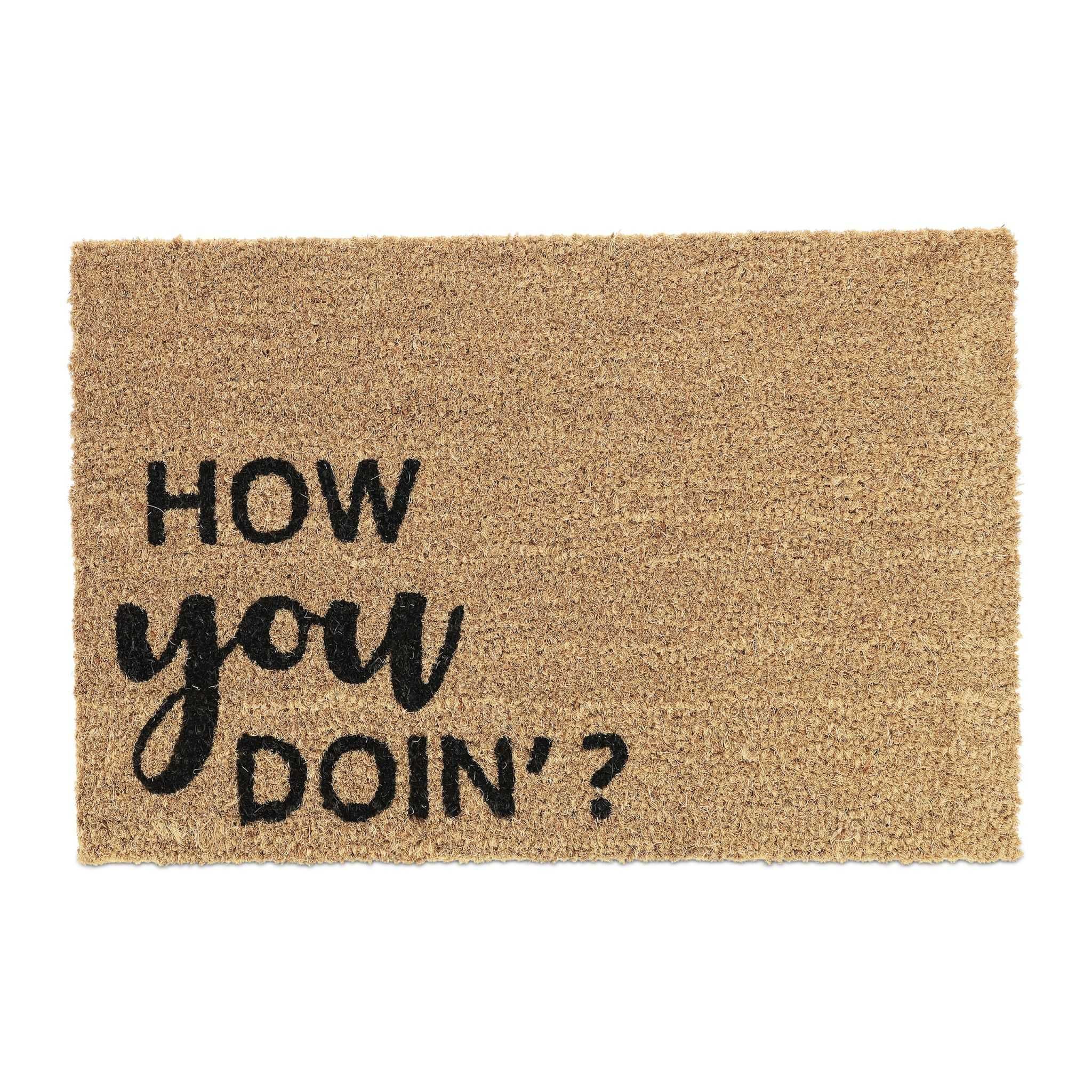 Wycieraczka kokosowa „How you doin'?” Relaxdays