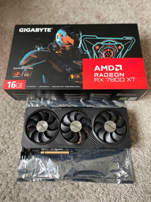 OKAZJA! Karta Gigabyte Radeon RX 7800 XT Gaming OC 16GB GDDR6