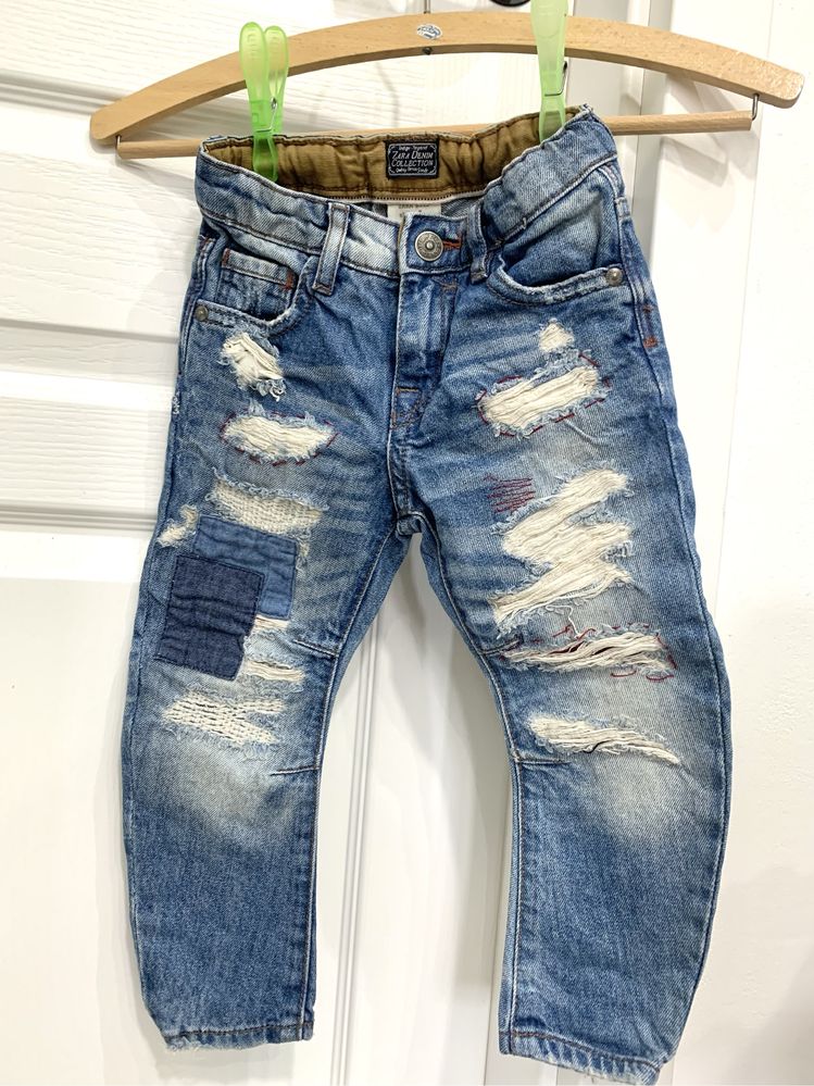 Zara - jeansy chłopięce  104