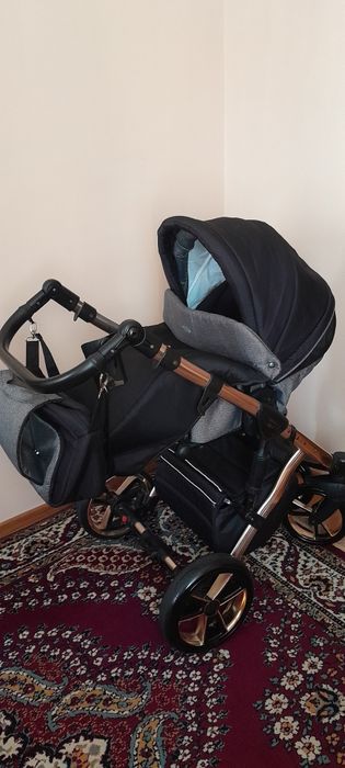 Дитяча коляска baby merc faster style 3 в 1 в чудовому стані
