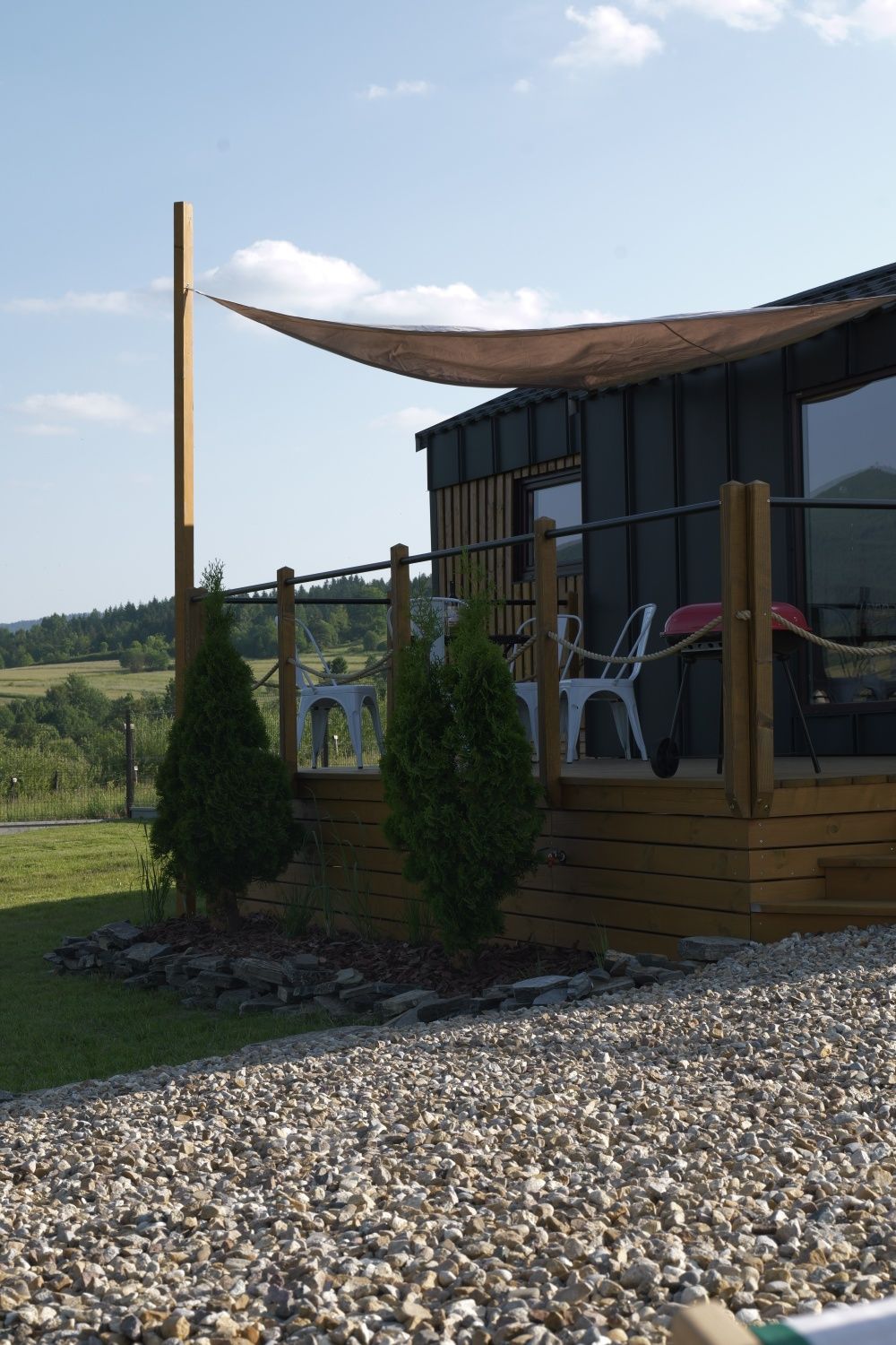 Domek z sauną i jacuzzi