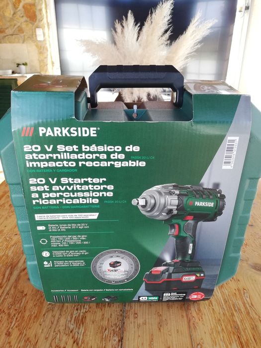 Aparafusadora de impacto Parkside 20v