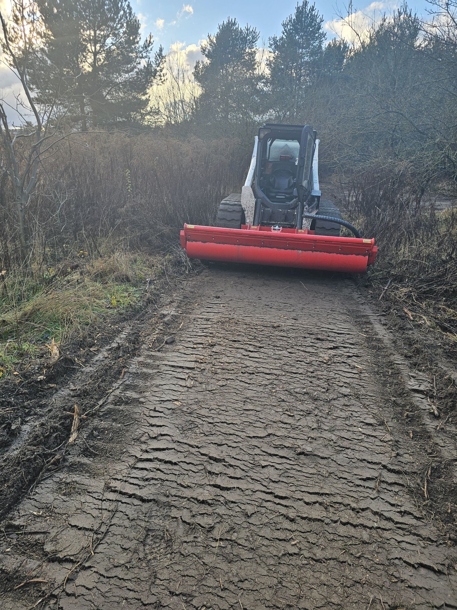Mulczowanie, mulczer wgłębny, mulczer leśny, usługi mulczerem.