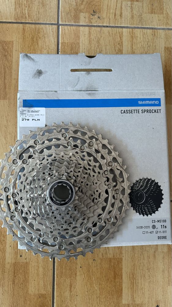 Shimano Kaseta 11rz 11-51 CS-M5100 Deore