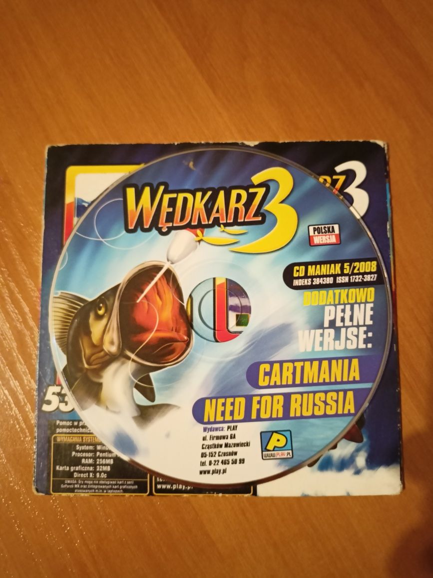 Wędkarz 3, Cart Mania, Need For Russia - Gry PC