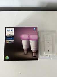 Philips Hue White and Color Ambiance B22 2szt