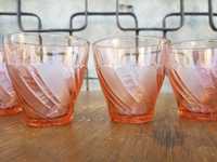 Stare szklanki Francja Vereco komplet 8 sztuk