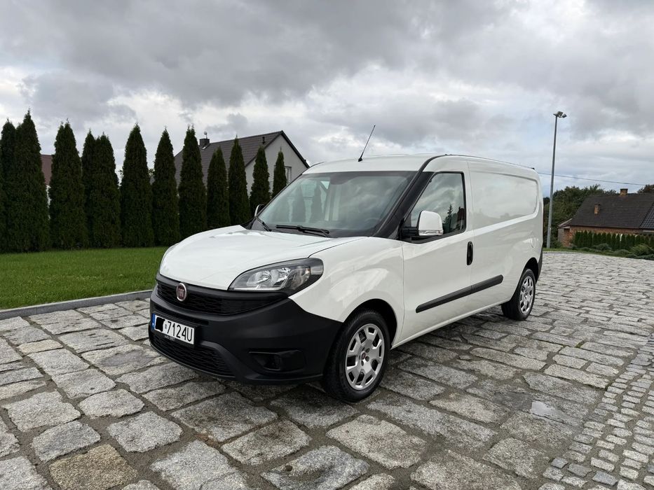 Fiat Doblo Furgon 1035 Kg Ładowność  Max Cargo LONG MAXI 1.4 Benzyna Gaz 95Km Krajowy 1 Właściciel F-Vat23%