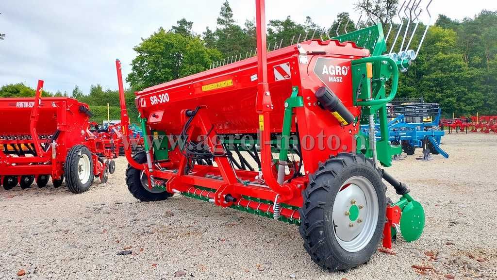 Siewnik zbożowy EURO MASZ 2.5 3m stopkowy talerzowy OZDOKEN AGRO MASZ
