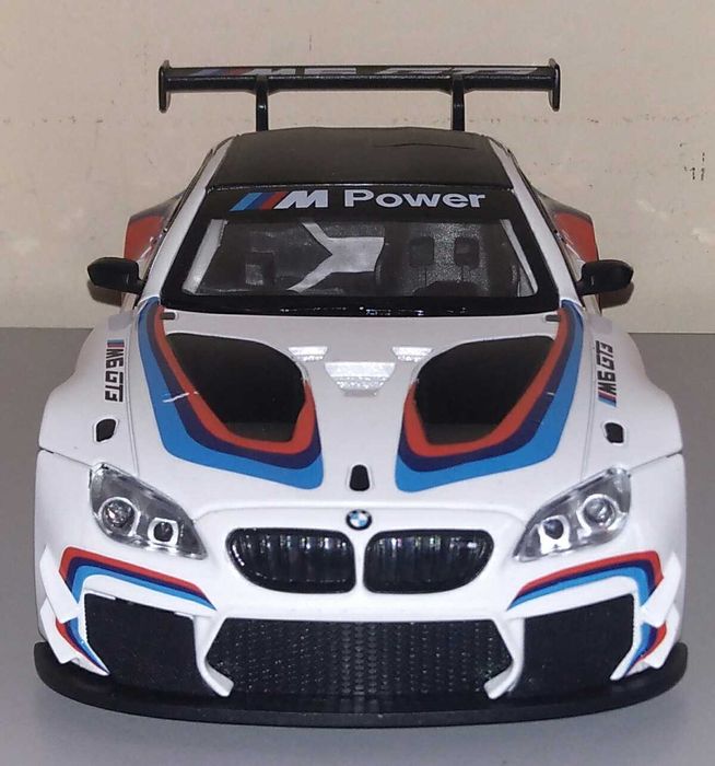 Распродажа BMW M6 GT3 модель 1:24 Автопром. Металл, звук свет