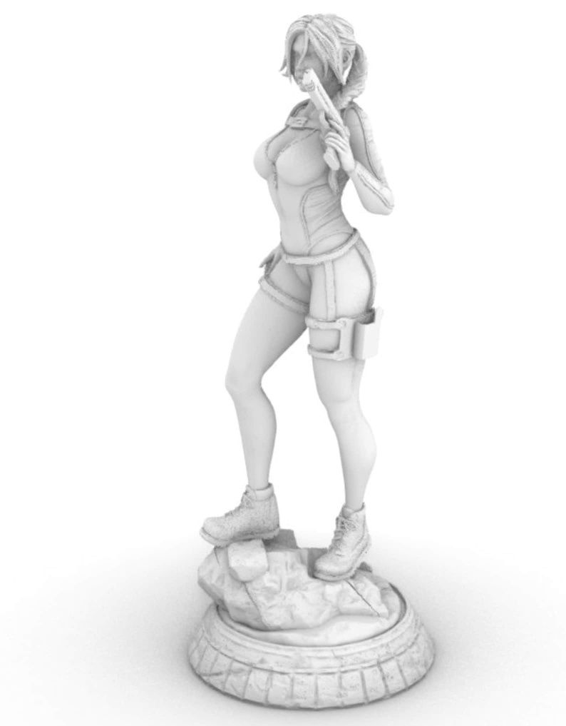 Lara Croft Tomb Rider Figurka 3D