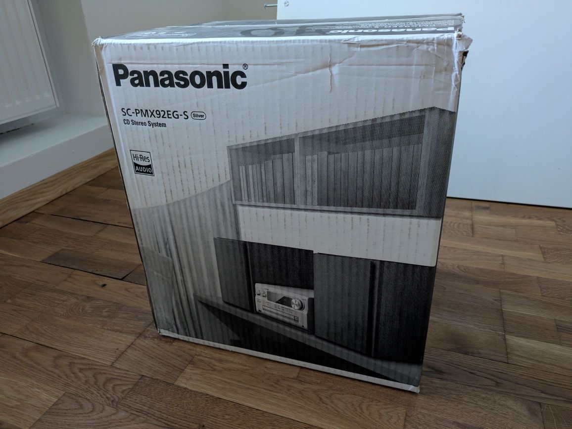 Mikro wieża Panasonic SC-PMX92 CD, Radio, USB, Bluetooth, OPT