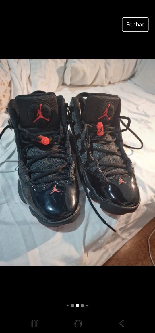 Sapatilhas Jordan 6 rings