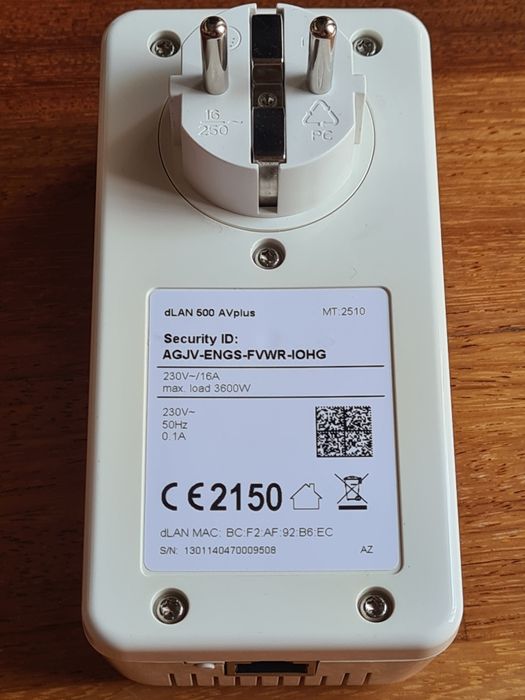 Repetidores Powerline Devolo dLAN AVplus 200 e 500 Mbps - n/ funcionam