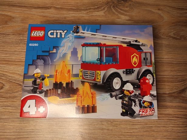 LEGO City 60280 Wóz strażacki z drabiną NOWY