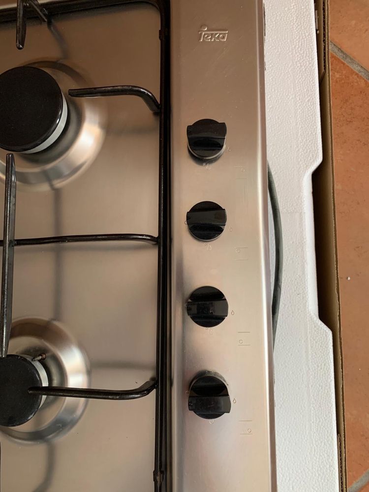 Placa de Gás em INOX