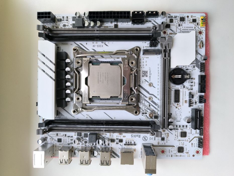 Комплект ZSUS X99-W LGA2011-3 Xeon E5 2680V4 DDR4 16Gb
