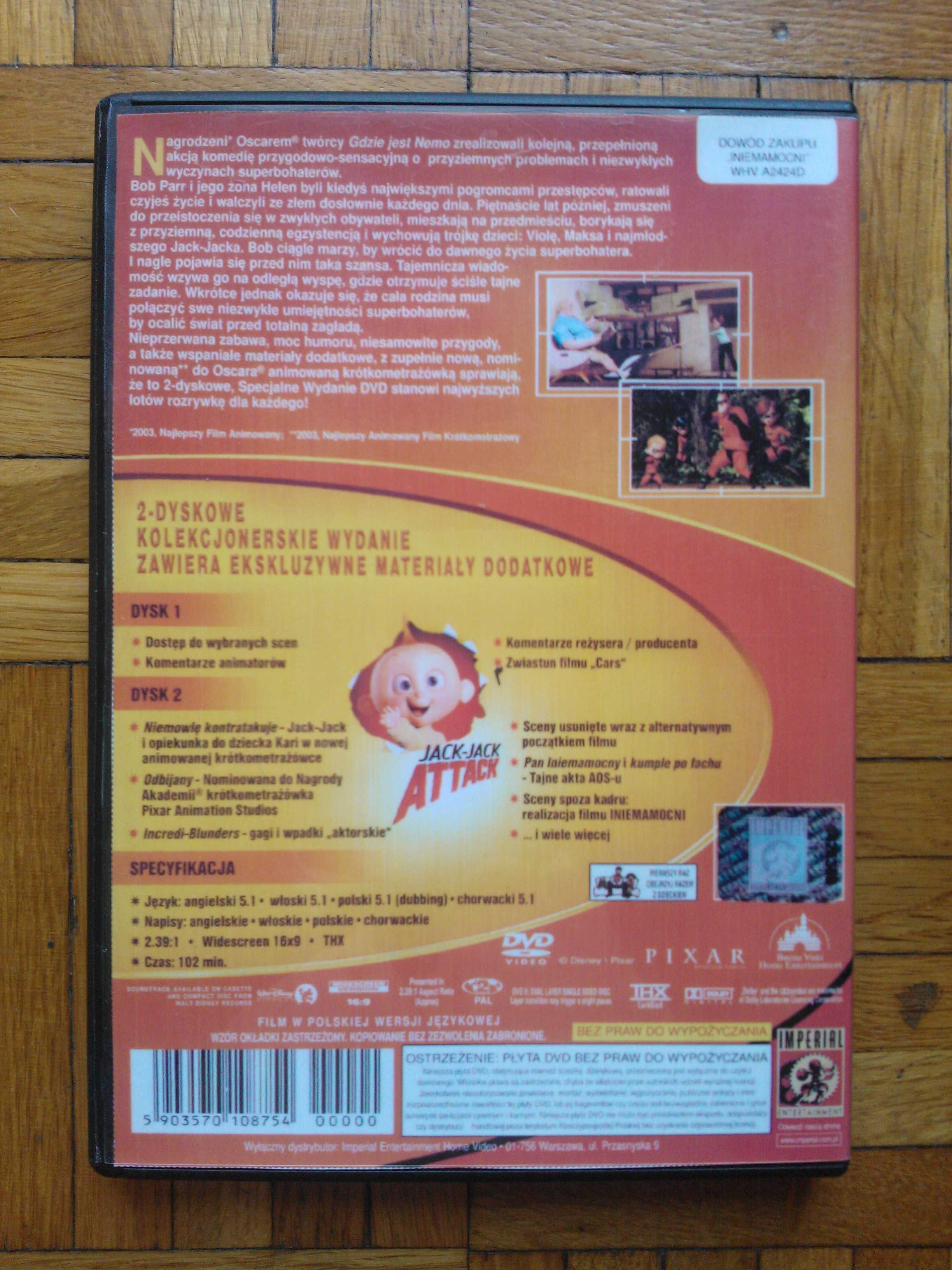 Iniemamocni (DVD)