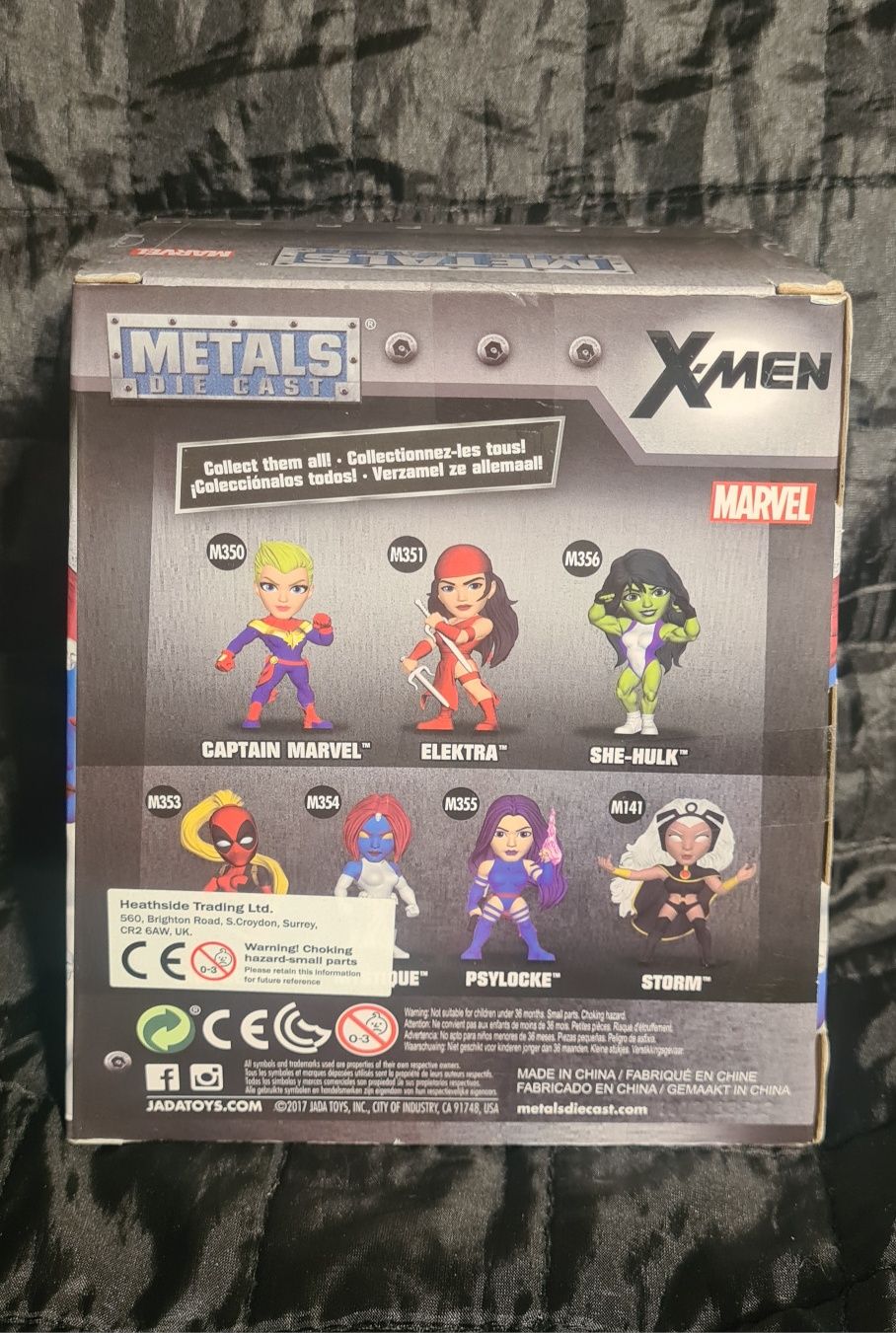 [15] X-Men Marvel Comics Mystique 4" calowa figurka odlew metalowa fig