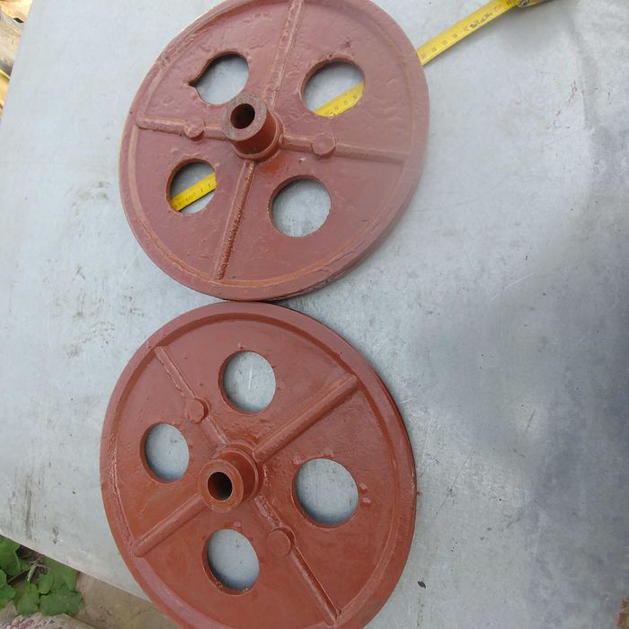 koła linowe  , zębatki