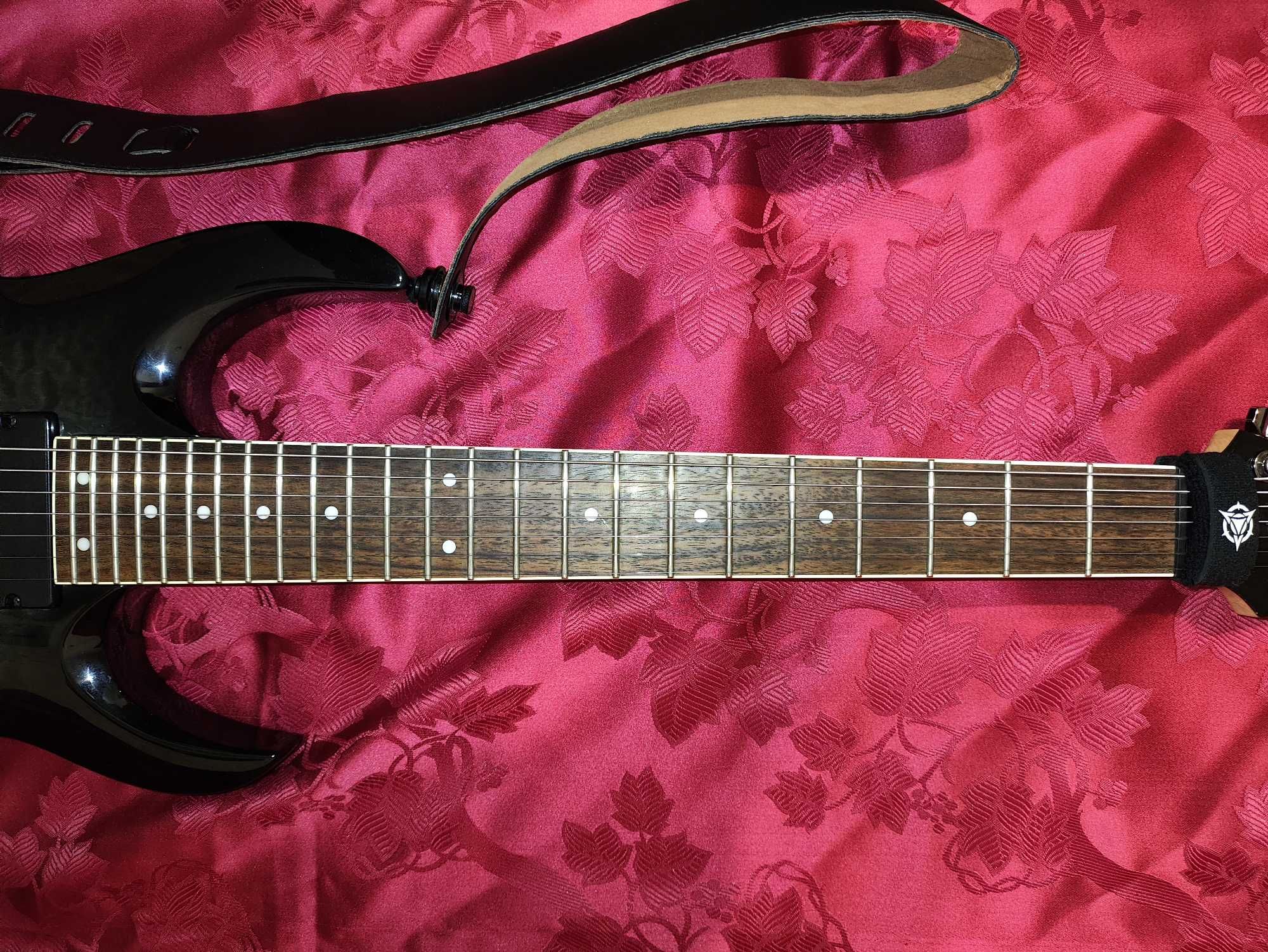 Електрогітара Ibanez RGA7QM (7 струн) + Seymour Duncan Blackouts Set