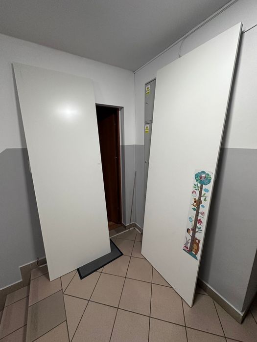 Drzwi do szafy pax Ikea 75 * 235 z szynami i mechanizmem przesuwnym