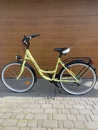 Rower miejski Maksim mc 036 super kolor żółty