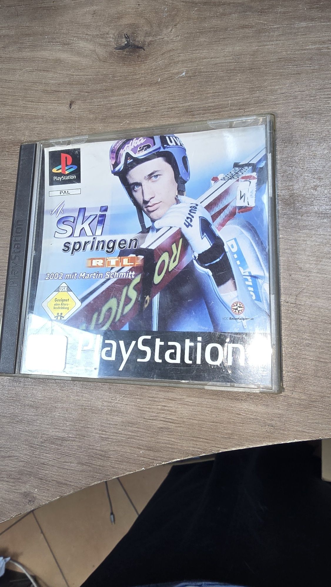 Gra na PS1 RTL Skispringen 2002