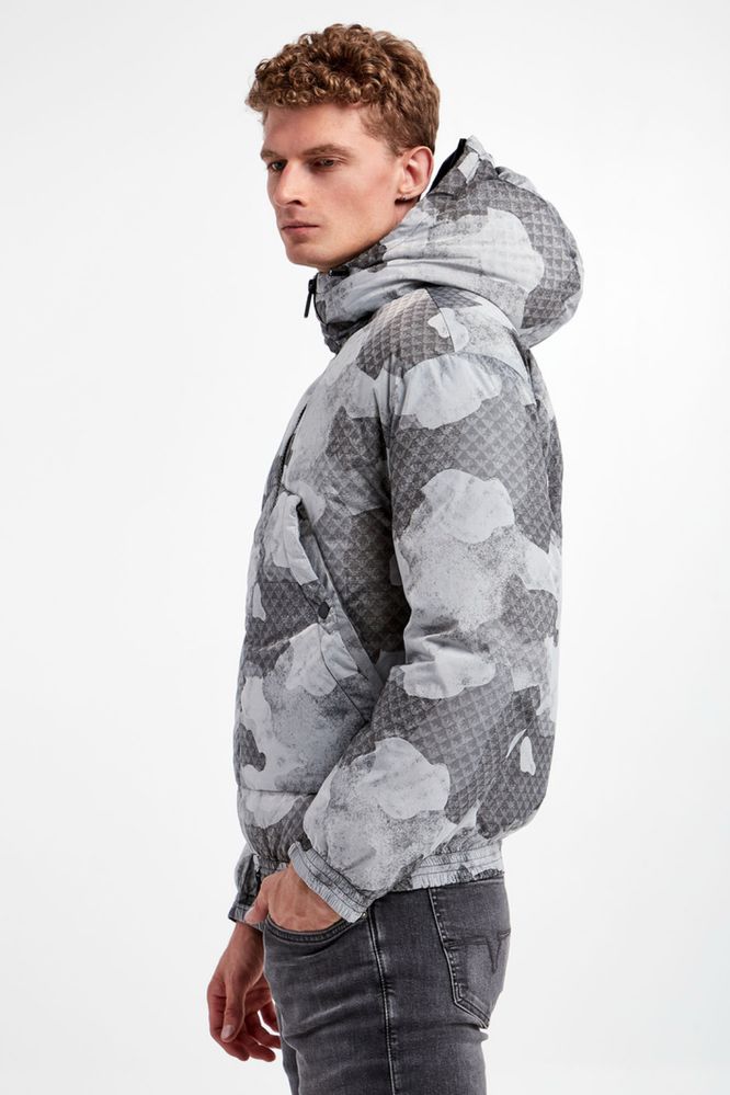 Мужская куртка пуховик Emporio Armani,56,58