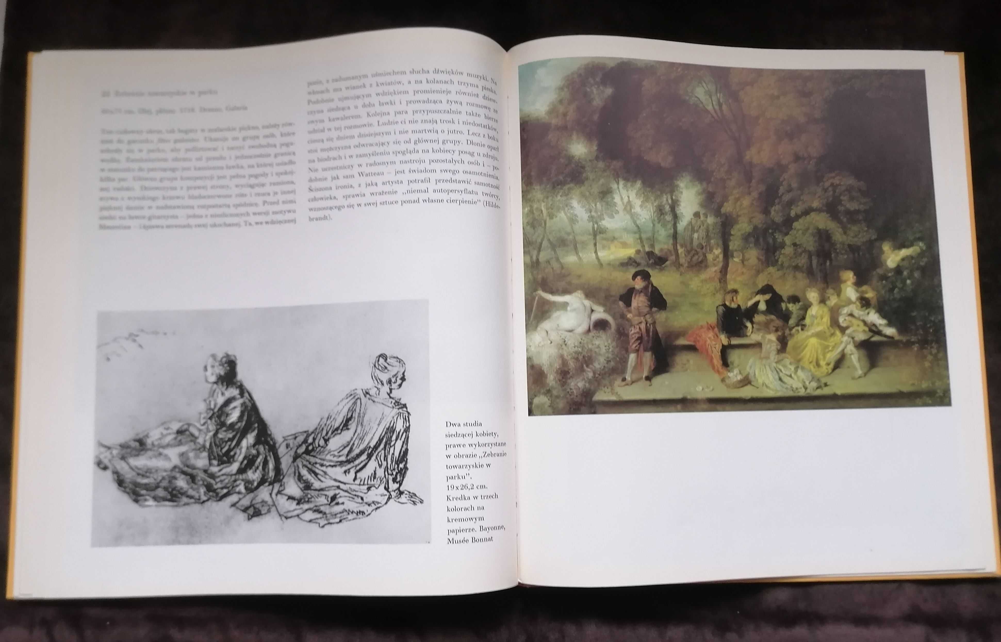 Antoine Watteau - Dorette Eckardt.Album z serii W kręgu sztuki.